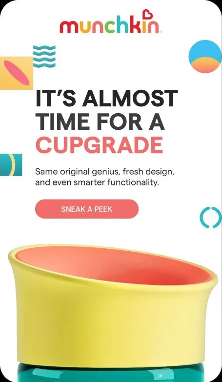 Email teaser headlined “It’s almost time for a Cupgrade”